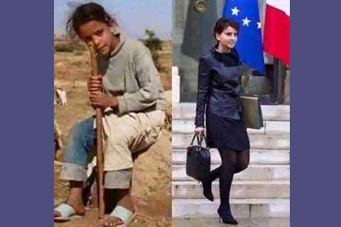 ছোট্ট রাখাল সেই মেয়েটি আজ ফ্রান্সের শিক্ষামন্ত্রী