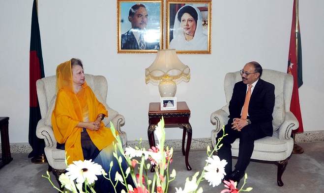 খালেদা জিয়ার সঙ্গে ভারতীয় হাইকমিশনারের বৈঠক