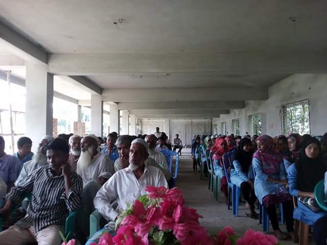 নবাবপুরে সচেতনতামুলক সভা