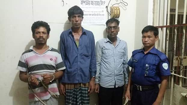 সোনাগাজীতে বিশেষ অভিযানে গ্রেফতার ৪