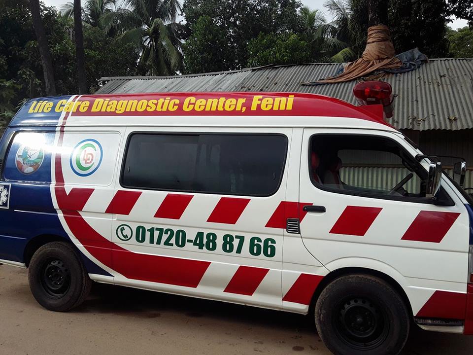 ফেনীতে  চালু  হয়েছে লাশবাহী  ফ্রিজার গাড়ি