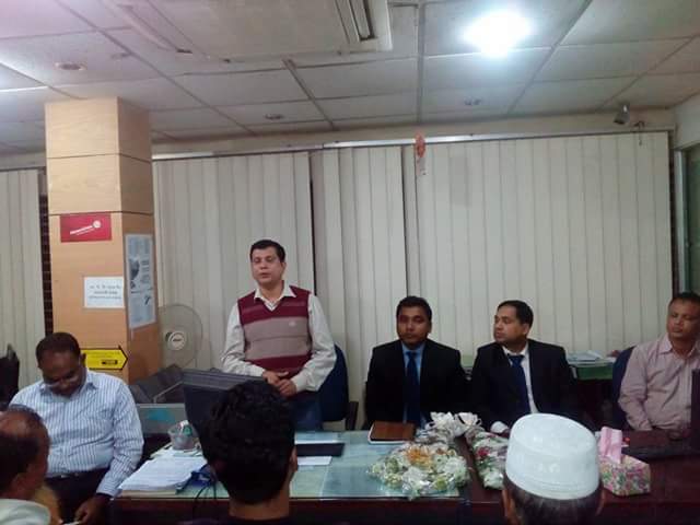 সোনাগাজী এনসিসি ব্যাংকের নতুন ম্যানেজারের যোগদান