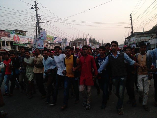 নোয়াখালী বিএনপির সম্মেলনে দুই গ্রুপে সংঘর্ষ || আহত ৫