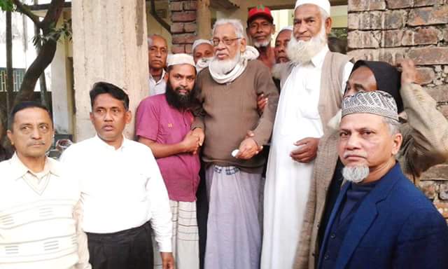 মুক্তিযোদ্ধাদের মাধ্যমে সবার কাছে দোয়া চেয়েছেন সাবেক এমপি তালেব অালী